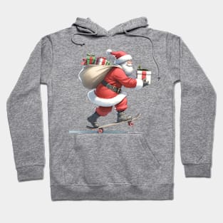 Santa Delivering Gifts Hoodie